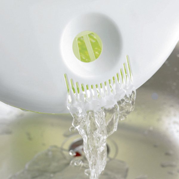 Lot Essoreuse à salade avec filtre eau 24 cm et Cuillère magique Mathon - Mathon - 5