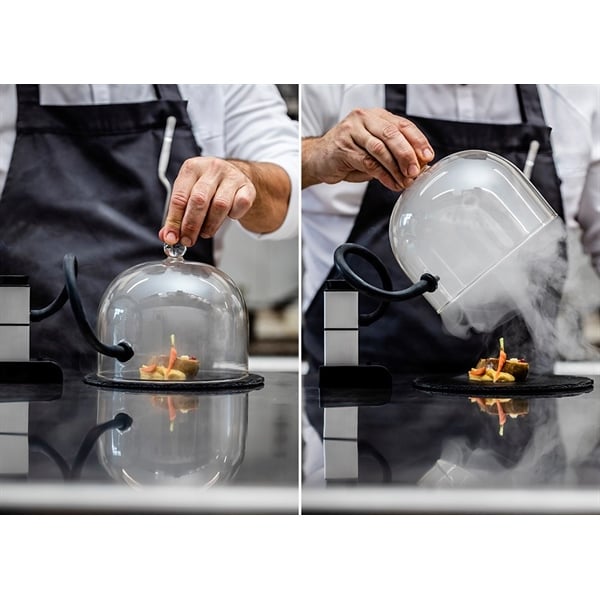 Lot fumoir à aliments et cloche 17cm Lacor - Mathon - 2