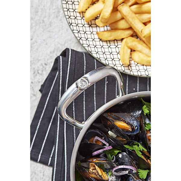 Faitout inox Milady avec couvercle en verre 24 cm 5,4 L De Buyer - Mathon - 3