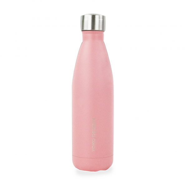 Bouteille isotherme 500 ml Pastel Corail Mat Yoko® Design - Mathon