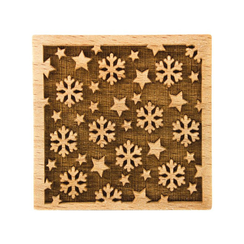 Tampon Deco Carré Flocon De Neige Patisse - 13273 Patisse - Mathon