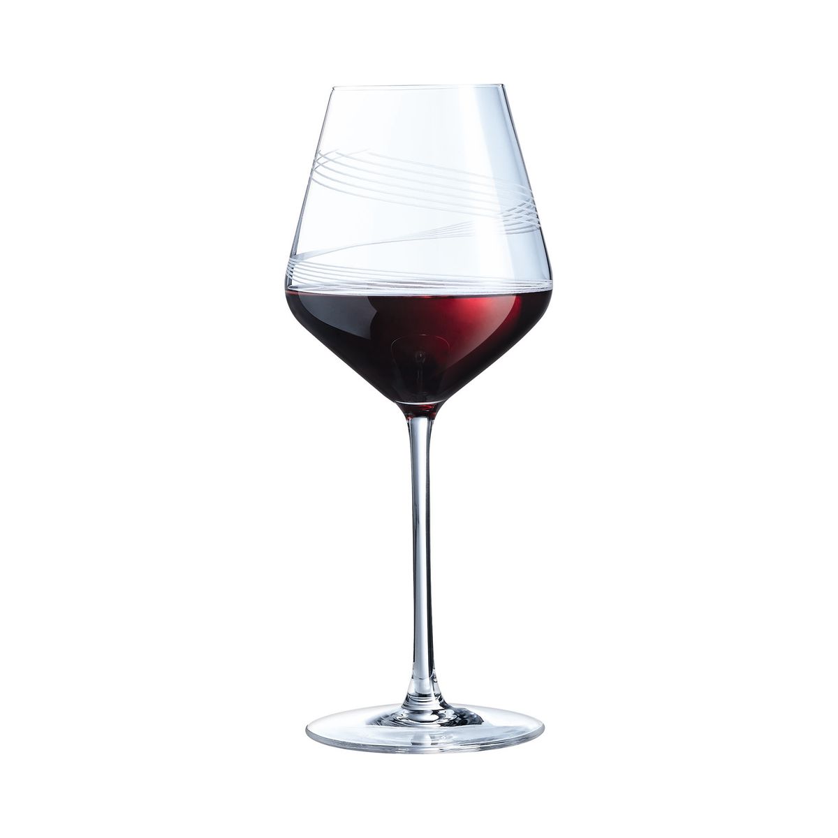 4 verres à pied 47cl Intense - Cristal d