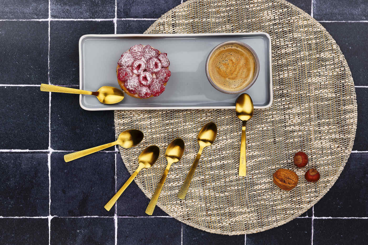 Coffret 6 petites cuillères FINN - Gold Björn - Mathon - 2