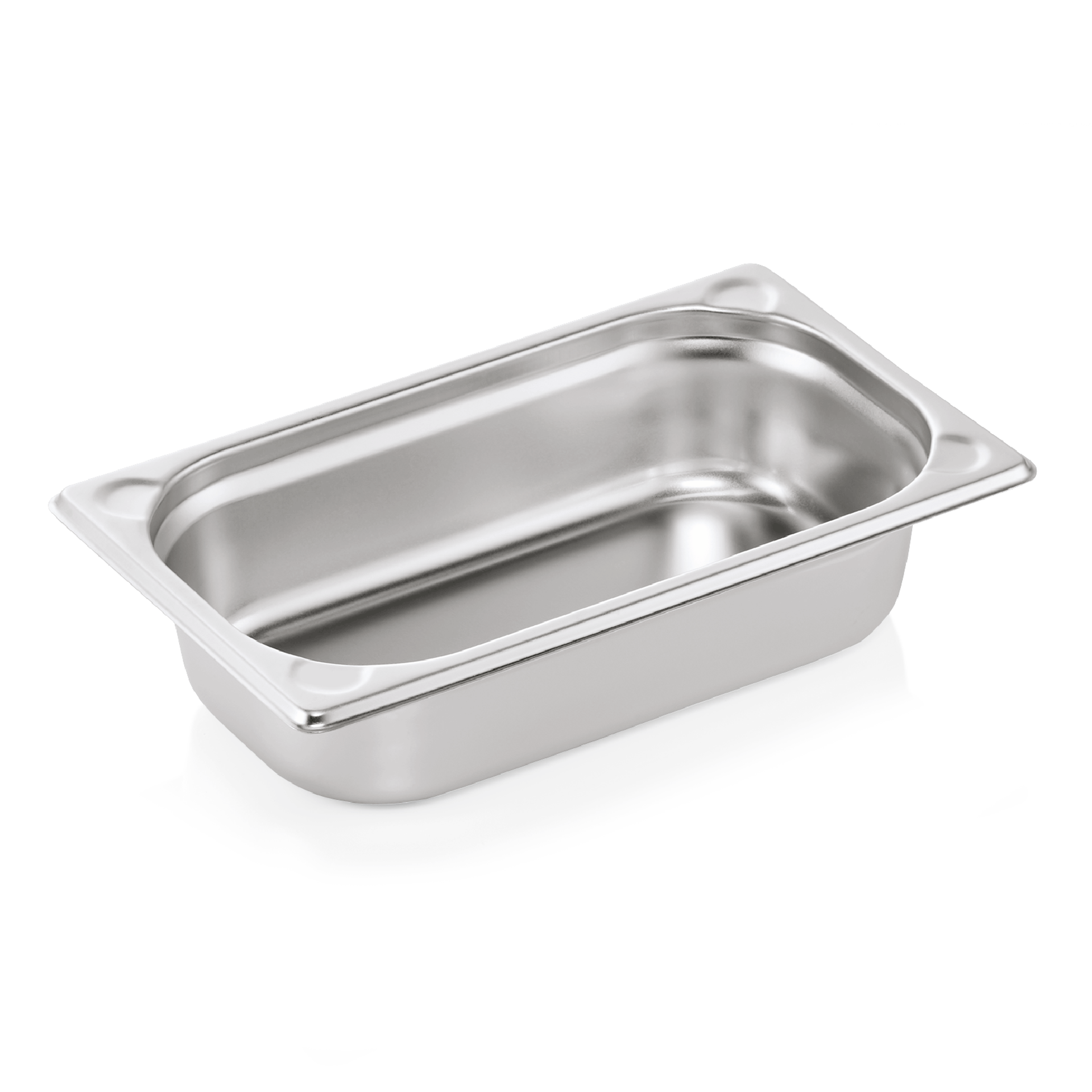 Bac GN 1/4 Inox Coins Gaufrés 1,8 L H 65 mm - WAS Germany - Mathon