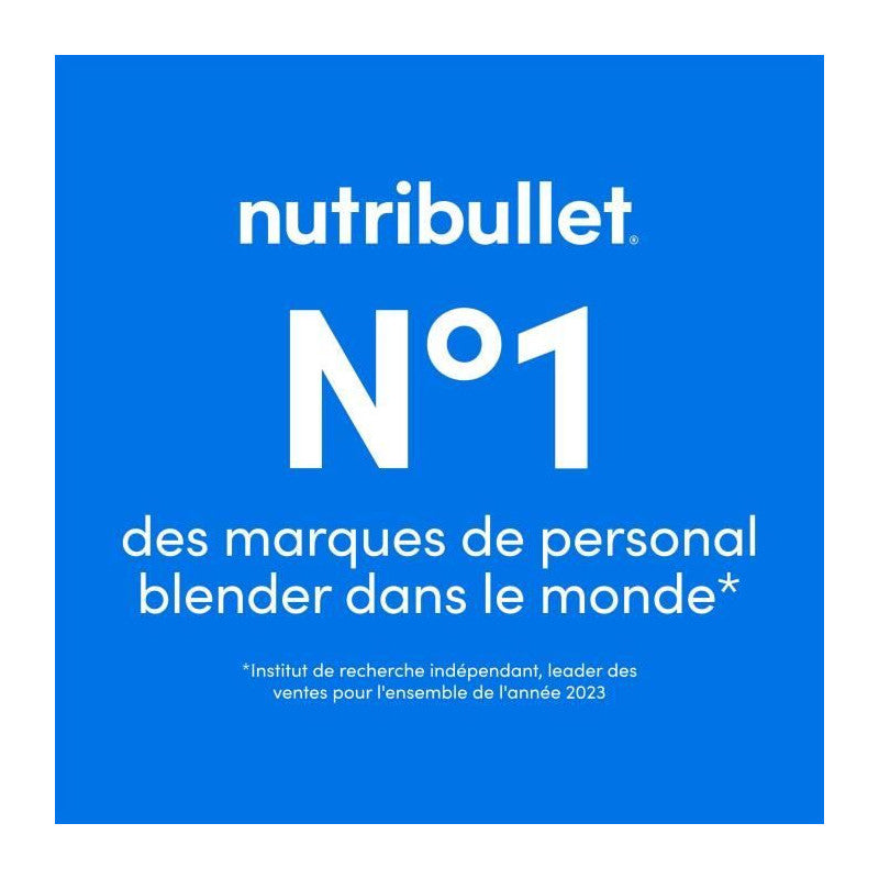 Blender Portable -   - Nbp003ma - 475ml - Sans Bpa - Câble Usb-c Nutribullet - Mathon - 4