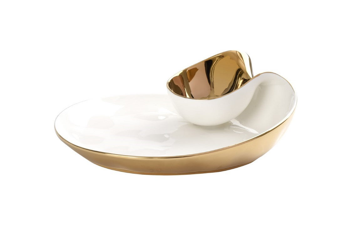 Chip & Dip - 31,8x25,4x10,2cm - MOONLIGHT Pampa Bay - Mathon