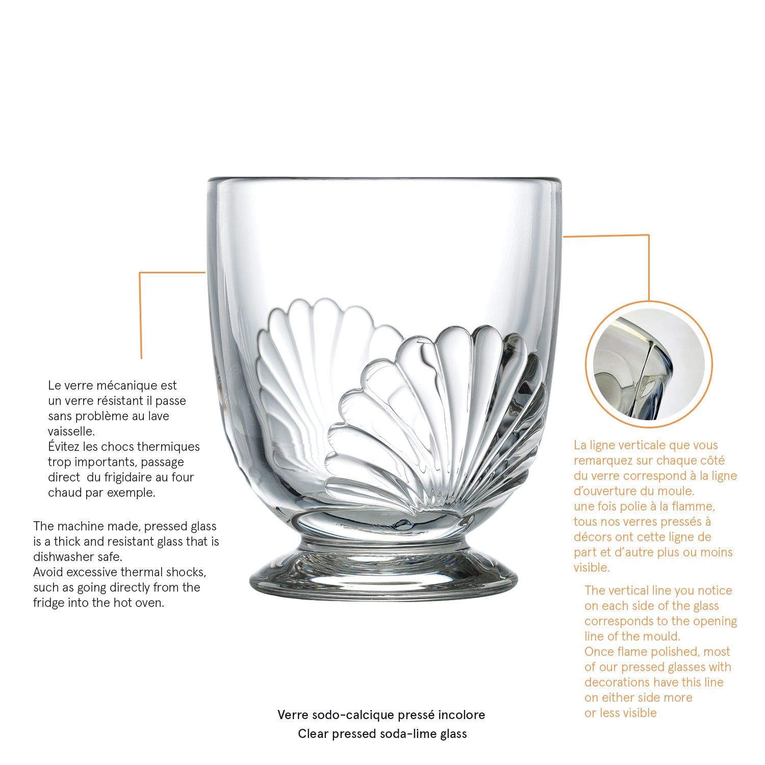 Lot de 6 verres à eau La Rochère - Mathon - 3