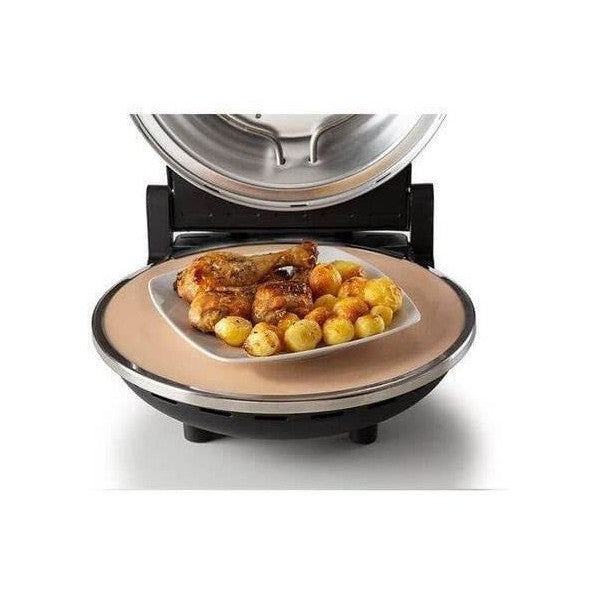 Four A Pizza Pizza électrique Ariete - 917 - Noir - Pierre Réfractaire Ariete - Mathon - 1