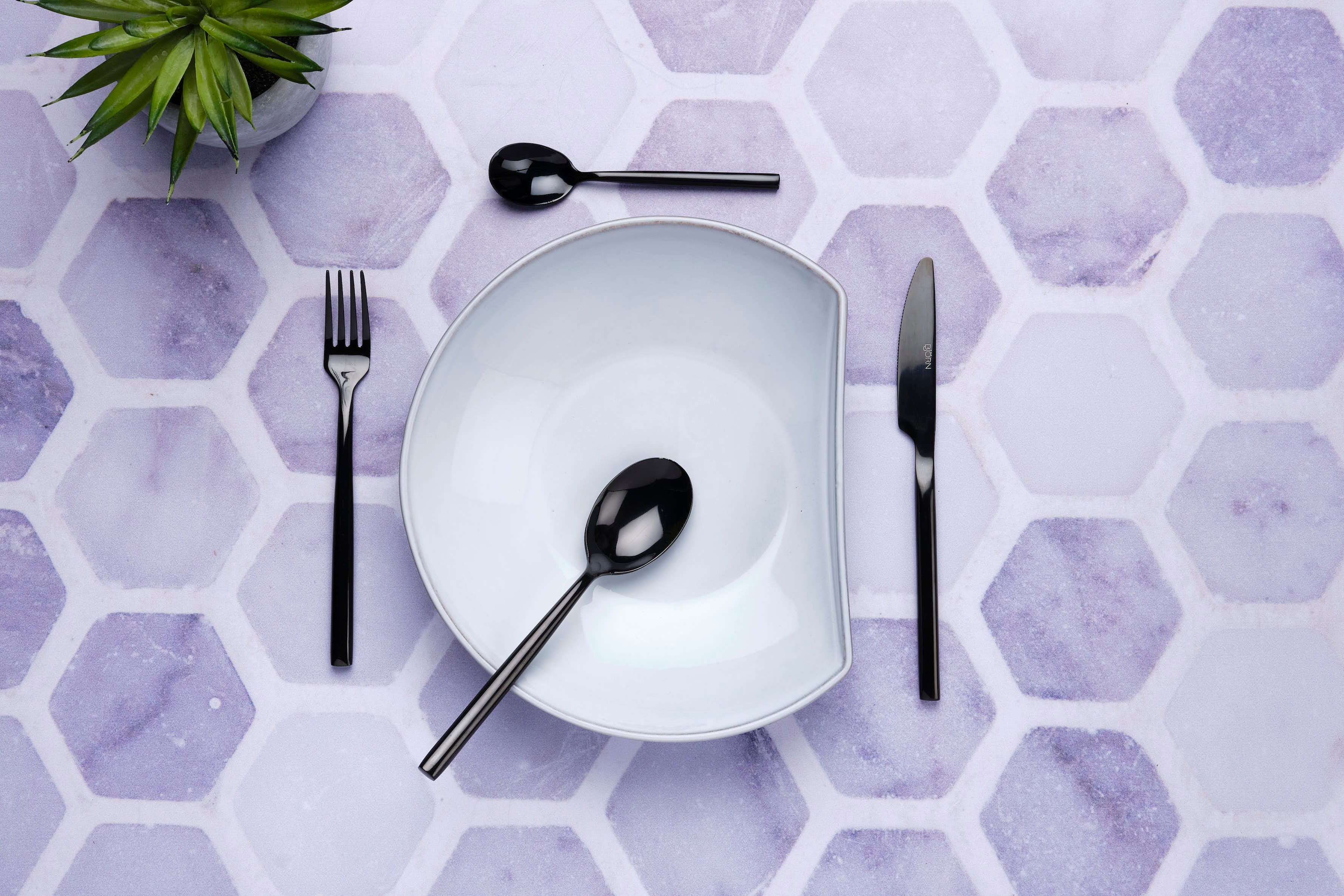 Coffret 6 petites cuillères NILS - Black Björn - Mathon - 4