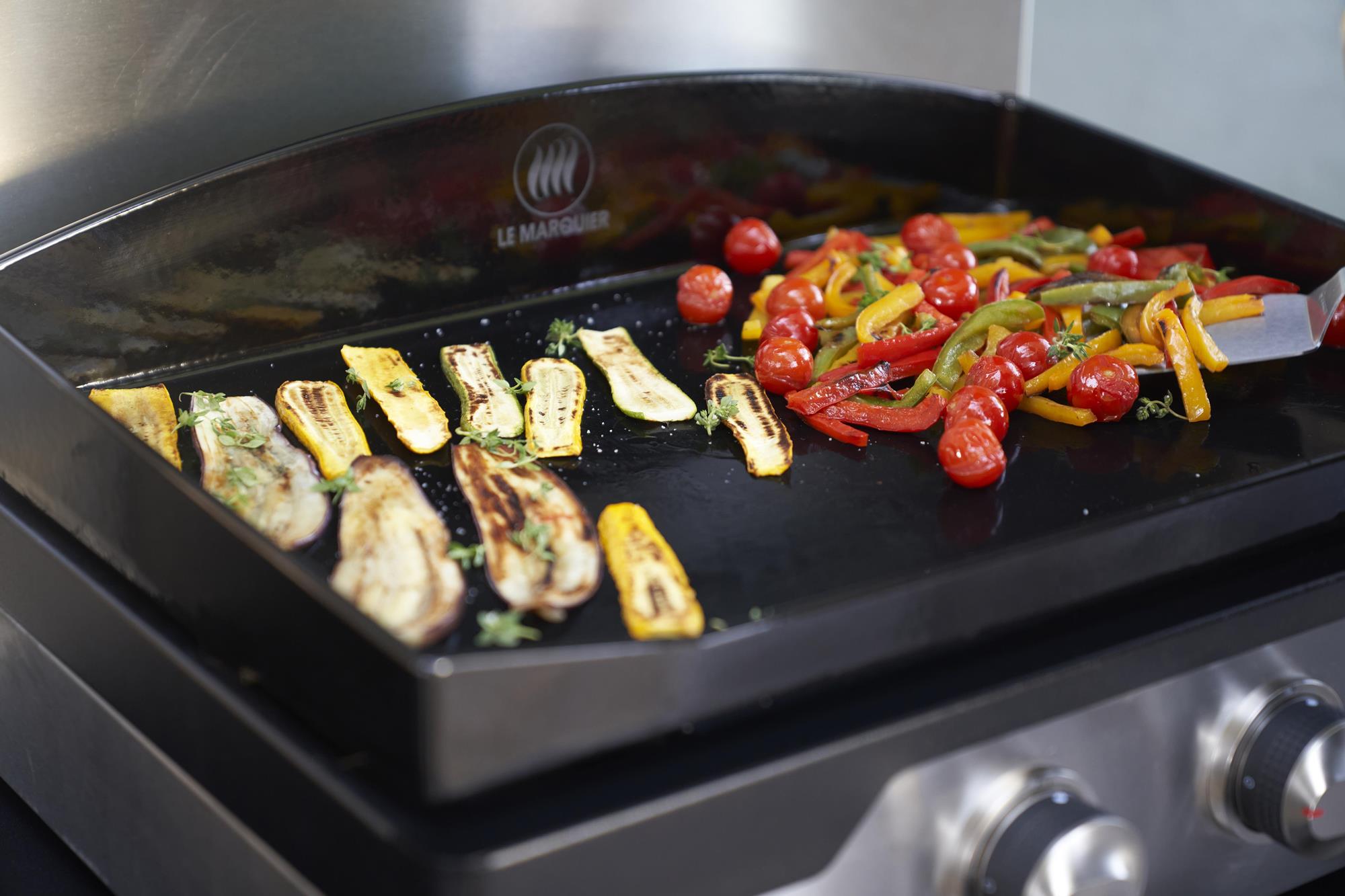 Cuisine 3 Elements Avec Credences - Noir Le Marquier - Mathon - 5