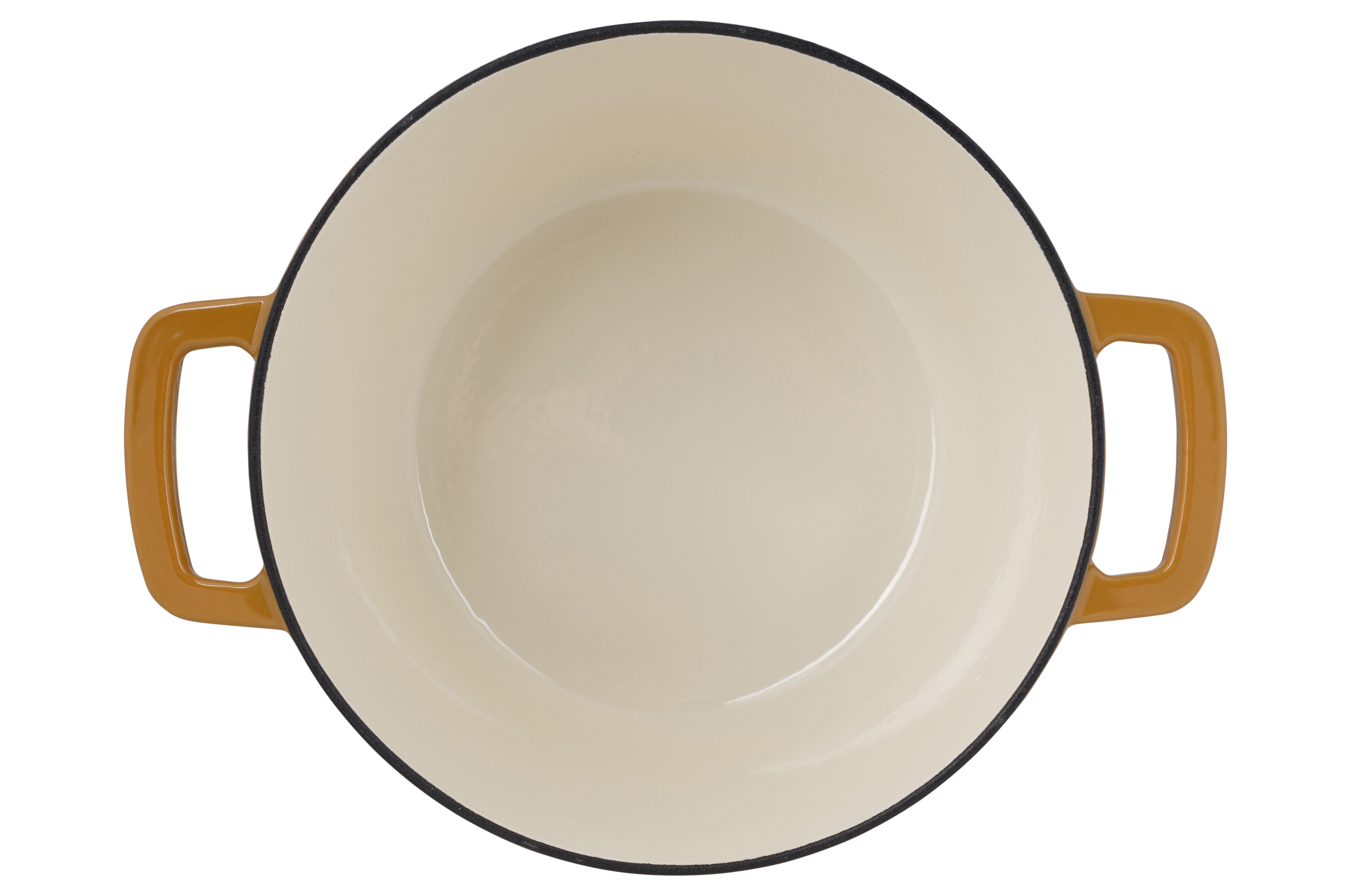 Cocotte en Fonte émaillée, FONTESTIC, Amber Gold, D24 cm Cosy & Trendy - Mathon - 2