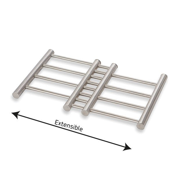 Dessous de plat extensible en inox 22,5 cm à 37 cm Mathon - Mathon - 3