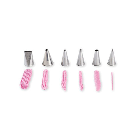 Assortiment 6 douilles inox De Buyer - Mathon - 1