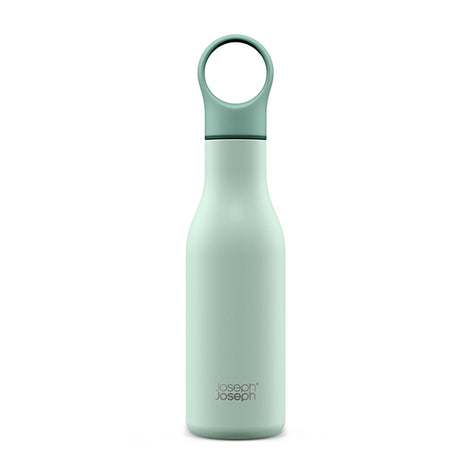 Bouteille isotherme isolée sous vide Loop 500 ml vert mat Joseph Joseph - Mathon - 1