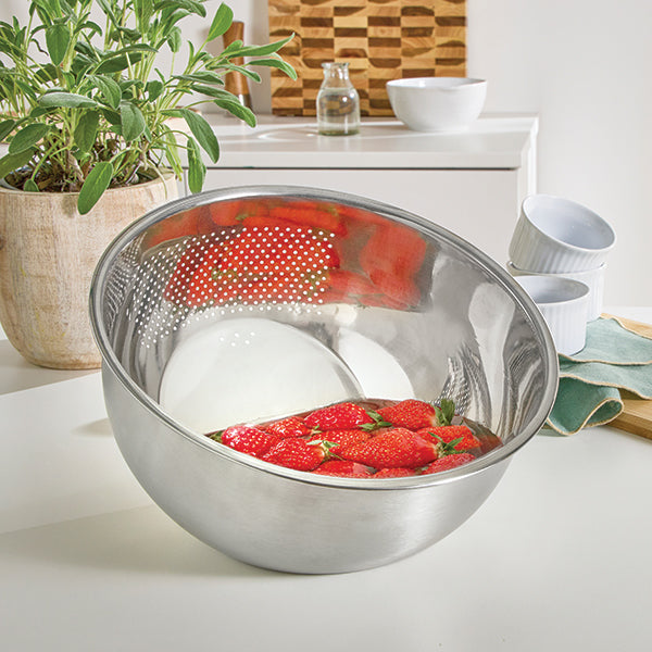 Bol-passoire inox 2 en 1 24 cm Mathon - Mathon - 6