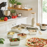 Set de 5 bacs de préparation culinaire en inox Mathon - Mathon - 2
