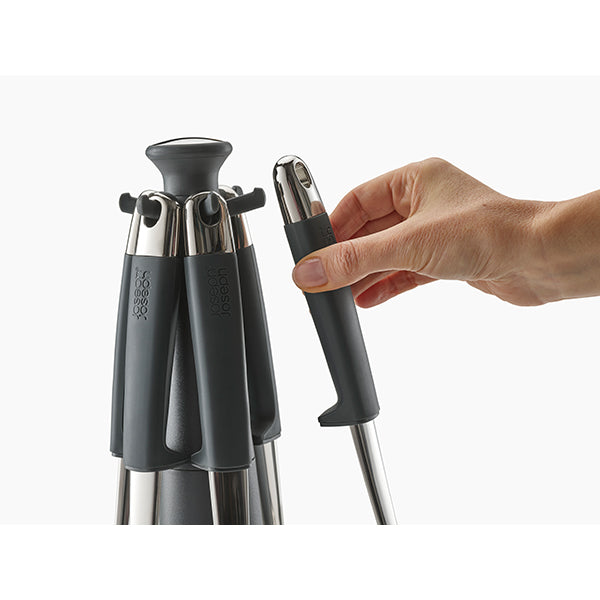 Carrousel de 6 ustensiles en inox Elevate   Joseph Joseph - Mathon - 4