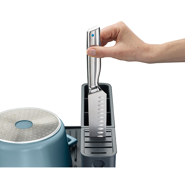 Égouttoir à vaisselle extensible en acier inoxydable  Joseph Joseph - Mathon - 7