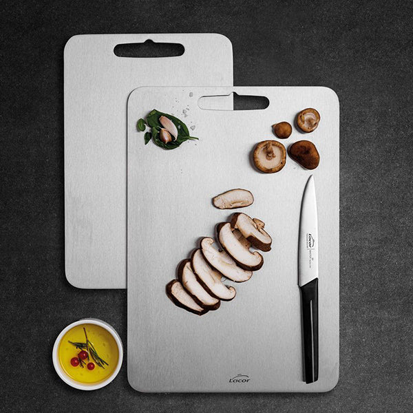 Planche à découper en inox 25 x 36 cm Lacor - Mathon - 2