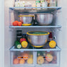 Set 3 bols en inox 1.4 L, 2.8 L et 4.7 L avec couvercles et 3 râpes interchangeables Pika - Mathon - 6