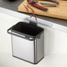 Poubelle inox à déchets organiques Plata 2,1 L Kela - Mathon - 3