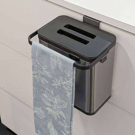 Poubelle inox à déchets organiques Plata 2,1 L Kela - Mathon - 2