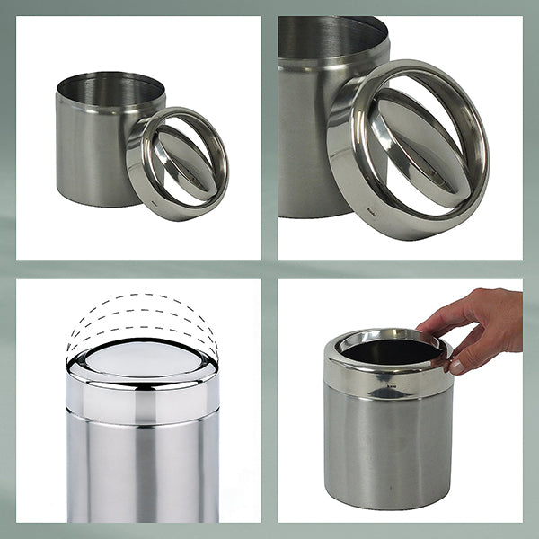 Poubelle cosmétique inox Ano 1,5 L Kela - Mathon - 4