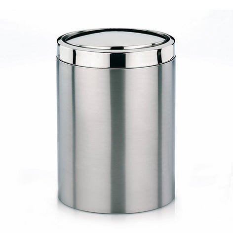 Poubelle cosmétique inox ronde Ari 7 L Kela - Mathon - 1