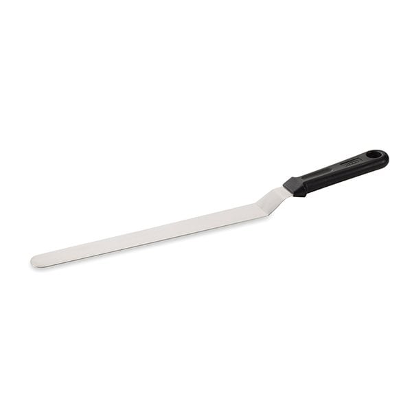 Lot Spatule longue coudée 30 cm + Spatule à gâteaux lame plate 26 cm - Mathon - 2