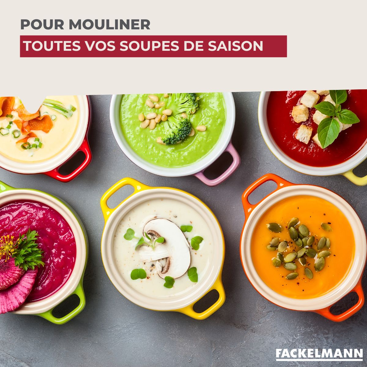 Moulin à légumes plastique 19 cm  Handmade Tradition Fackelmann - Mathon - 6