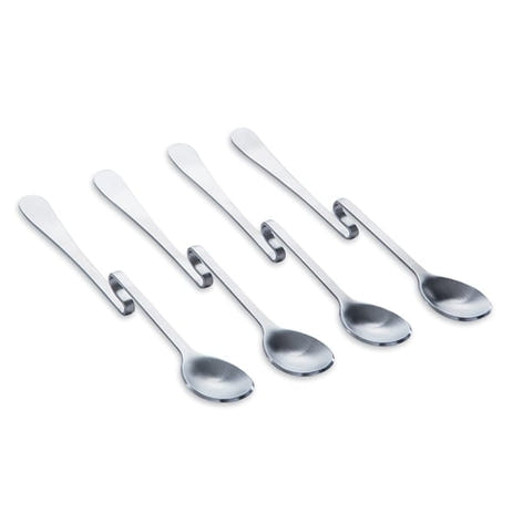 4 cuillères à confiture coudées inox 20 cm Mathon - Mathon - 2