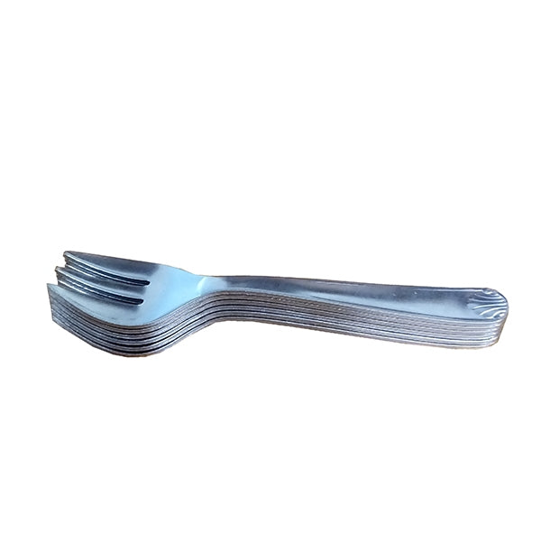 Set de 6 fourchettes à huitres Coquille Inox Roger Orfèvre - Mathon - 2