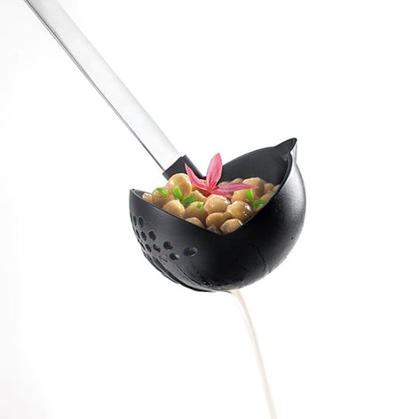Louche avec écumoire en nylon et inox Ibili - Mathon - 1