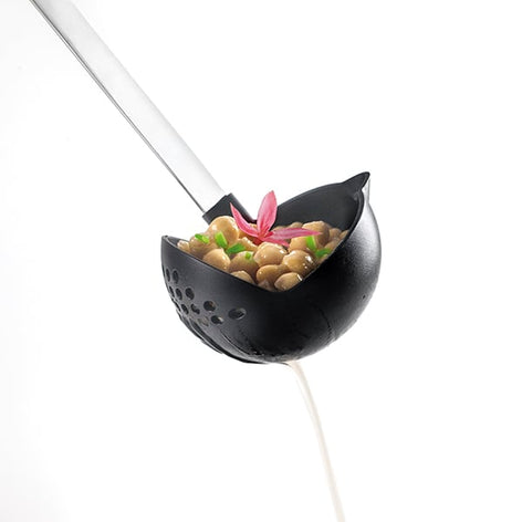 Louche avec écumoire en nylon et inox Ibili - Mathon - 1