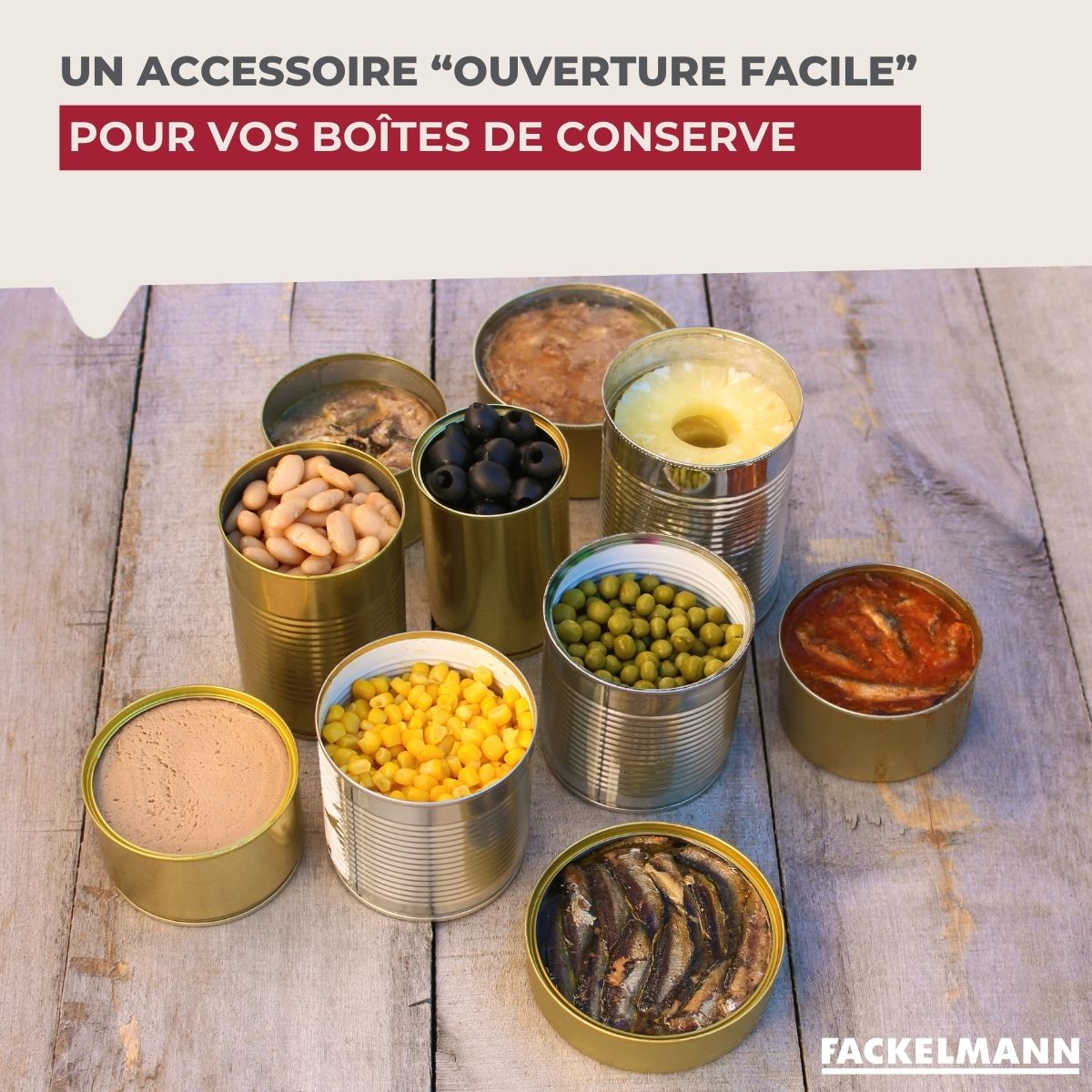 Ouvre bouteille 4 en 1 Fackelmann - Mathon - 6