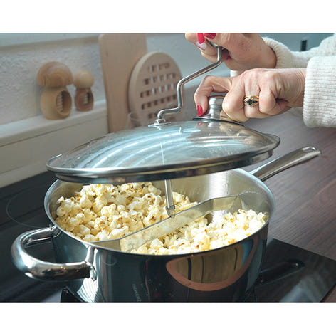 Casserole à popcorn en inox 24,5 cm  Artame - Mathon - 2