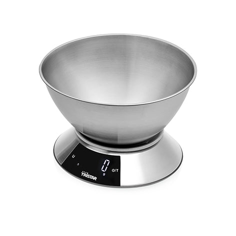 Balance de cuisine en inox 5 kg 2 L Tristar - Mathon - 1