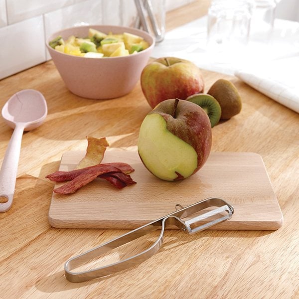 Lot 2 éplucheurs inox lame droite et dentelée Mathon - Mathon - 4