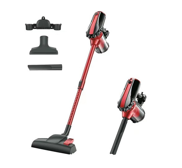 Aspirateur Balai Filaire 3 en 1 500W rouge noir Vendos85 - Mathon