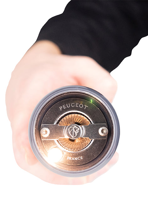 Alaska Moulin à sel électrique en ABS gris quartz 17 cm Peugeot - Mathon - 2