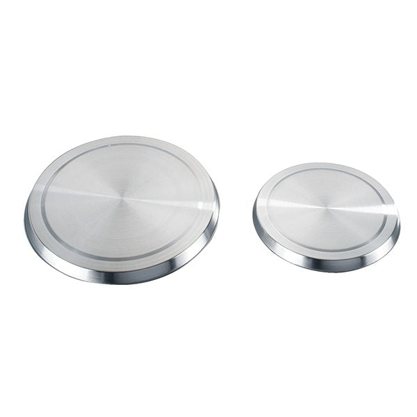 Set de 4 cache-plaques en inox Wenko by Maximex - Mathon - 5
