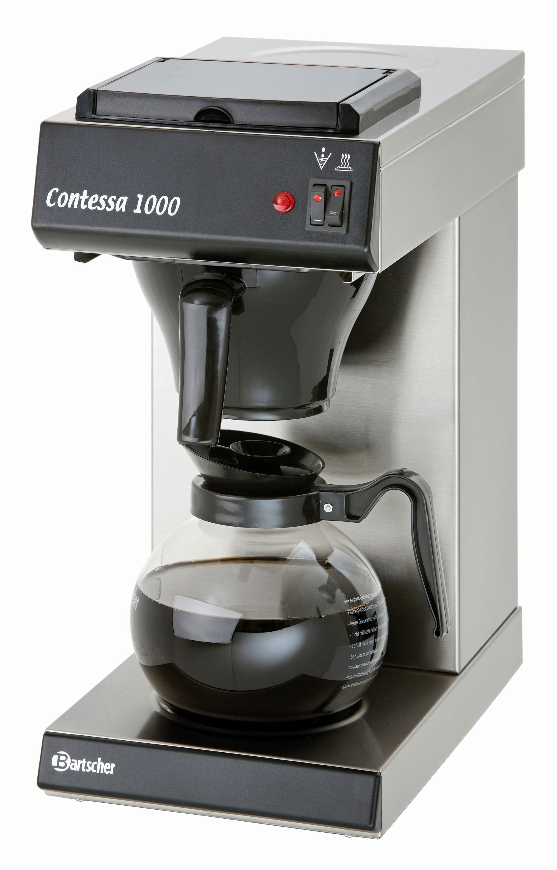 Machine Café Professionnelle Filtre Panier Contessa 1000 - Bartscher - Mathon - 1