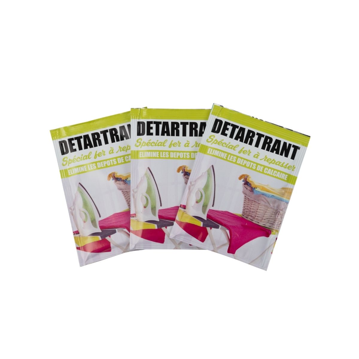 Lot de 3 sachets détartrants pour fer à repasser Fackelmann Fackelmann - Mathon - 1