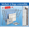 Séchoir à linge extensible en acier inoxydable Wenko by Maximex - Mathon - 2