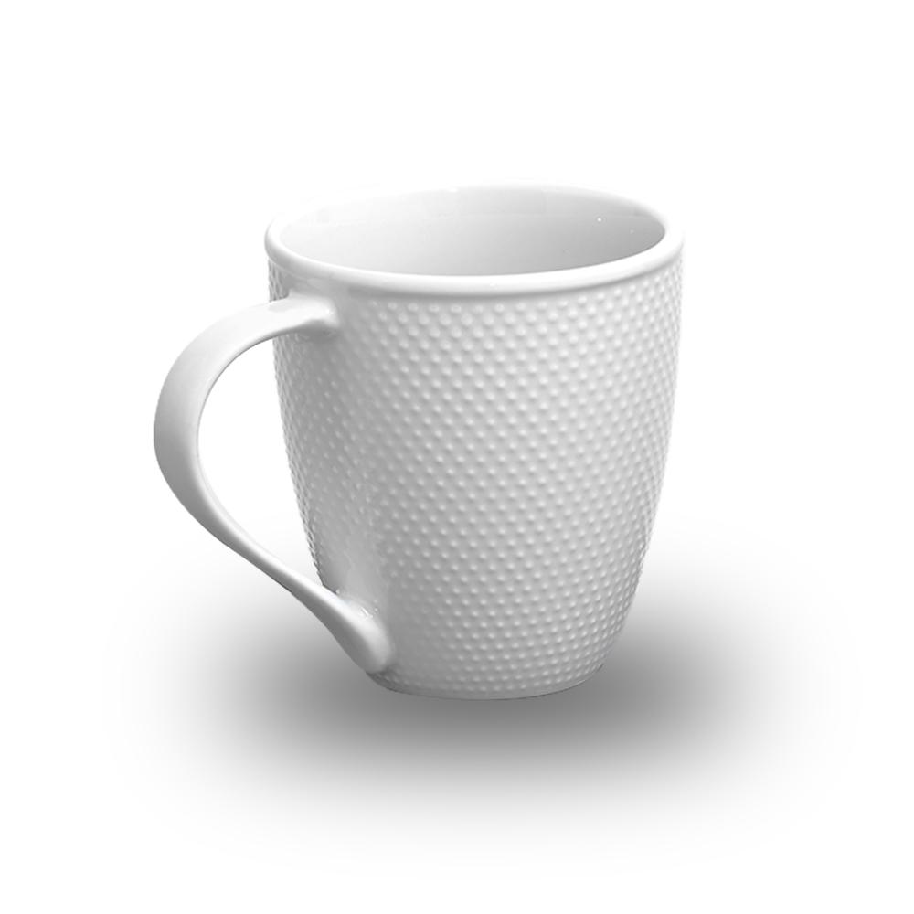 Lot de 6 mugs blanc - "Serenity" Laguiole Cuisson - Mathon - 1