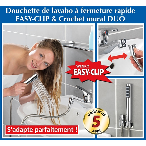 Douchette lavabo avec crochet Wenko by Maximex - Mathon - 4