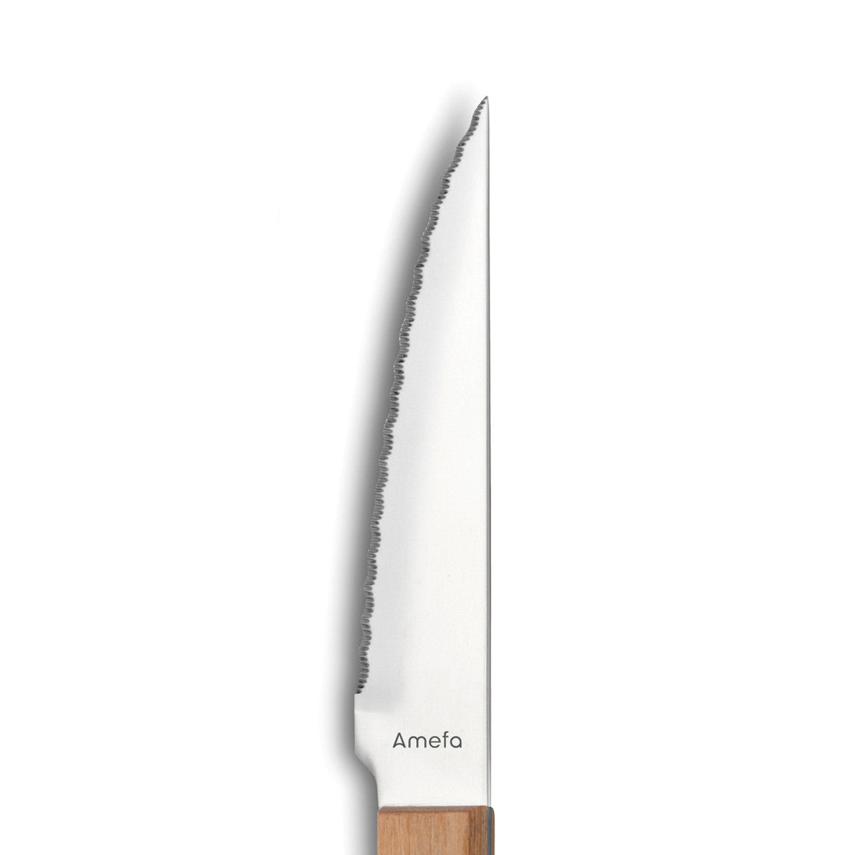 Steak Pizza Jumbo Bois - Set 6 couteaux steak Amefa - Mathon - 3