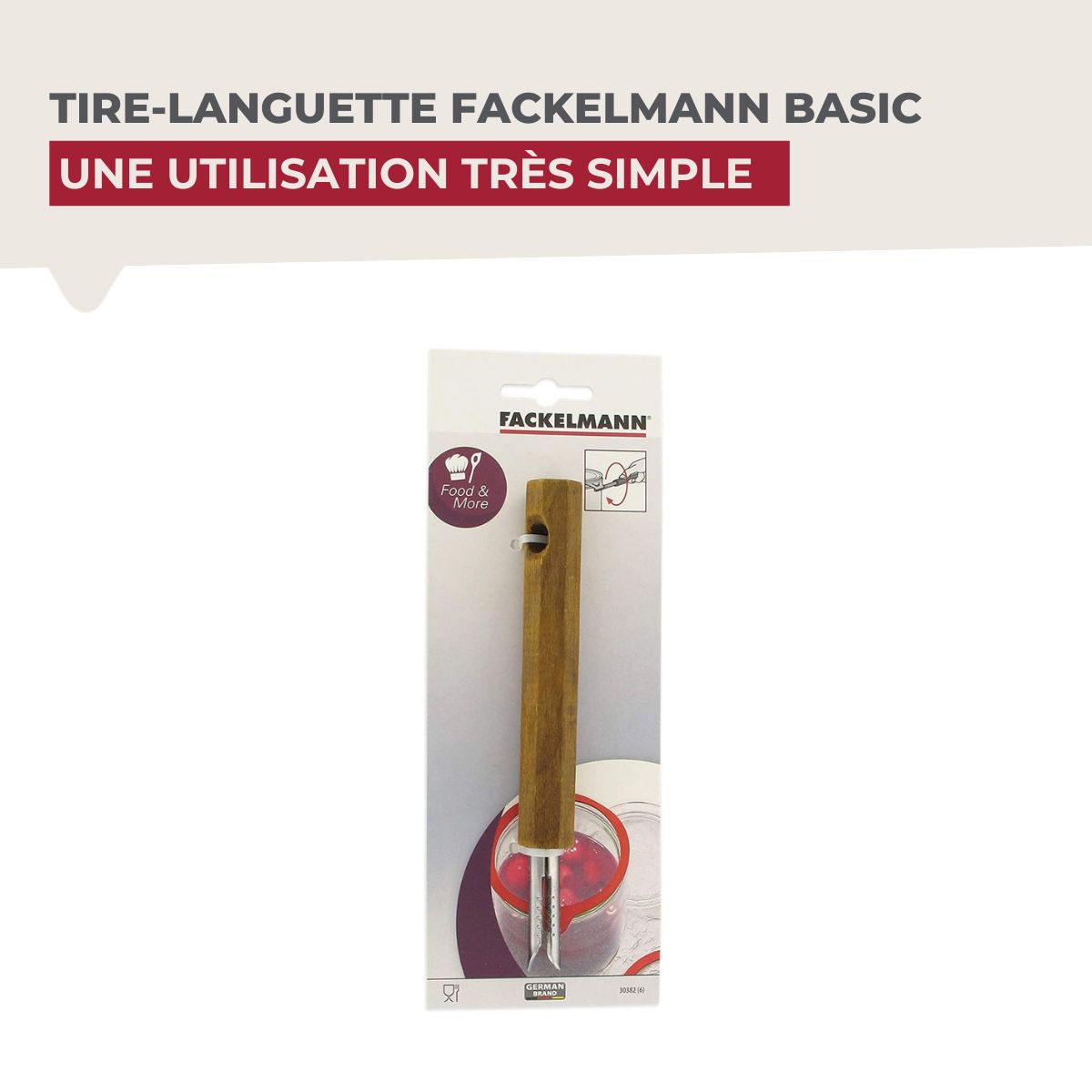 Duo Ouvre boîte manuel papillon et tire languette Fackelmann - Mathon - 9