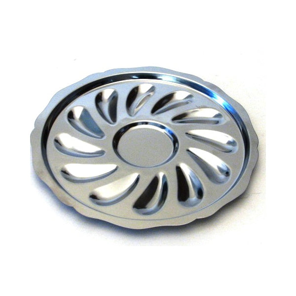 Assiette à moules 12 places en inox Roger Orfèvre - Mathon