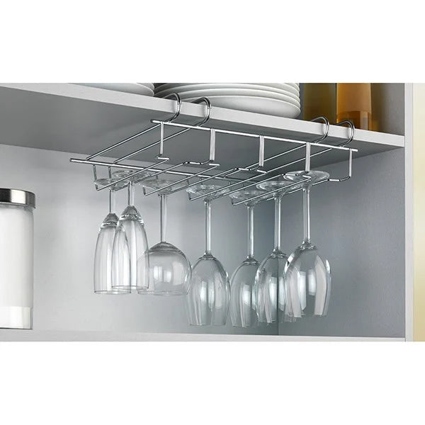 Lot de 2 portes verres pour placard ou étagère Wenko by Maximex - Mathon - 3